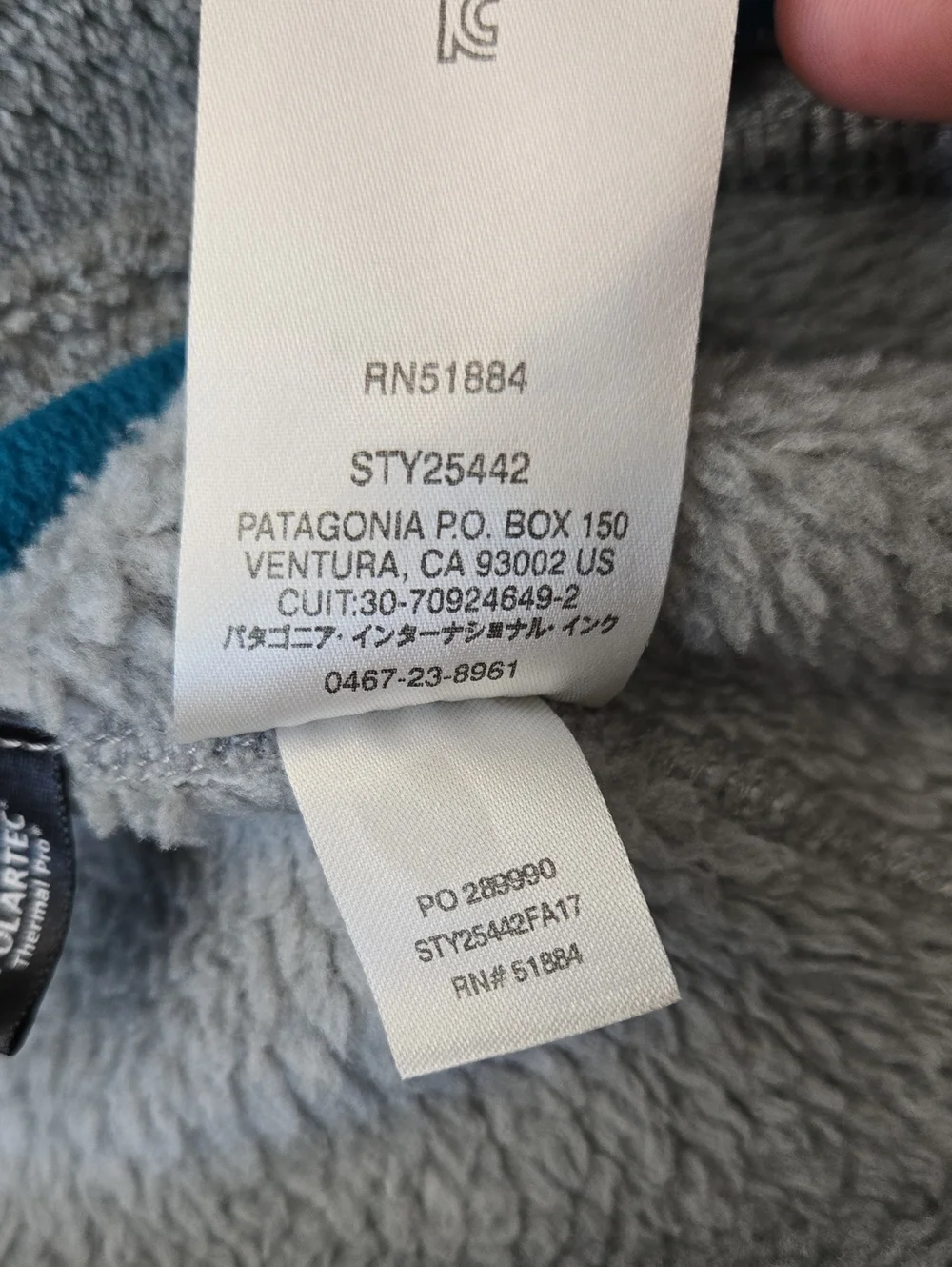 Patagonia Pull Over Jacket, Womens Large